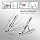 K-MART Extra Strong Adjustable Notebook Stand - Silver