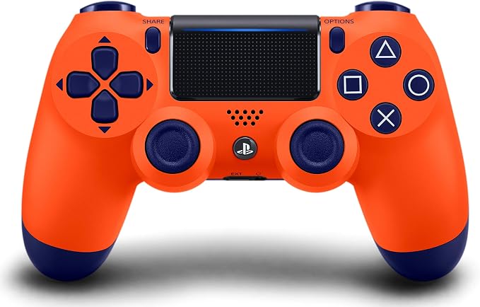 Official Sony DUALSHOCK 4 Wireless Controller for PS4 - Sunset Orange