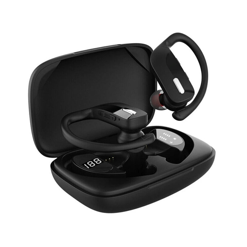 TWS Bluetooth 5.3 Wireless Earbuds with Ear Hooks | Sports Stereo Earphones