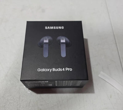 Genuine Samsung Galaxy Buds4 Pro (SM-R640) - Black | Active Noise Cancelling