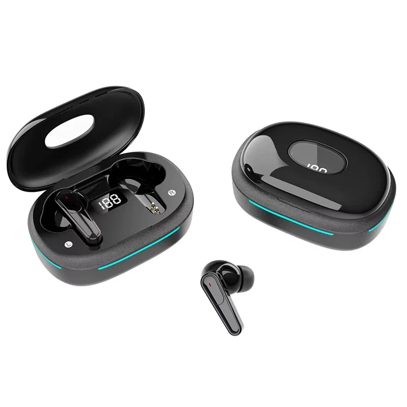 TWS Wireless Earbuds with Dual Mic ENC | Bluetooth Earphones for Android & iPhone