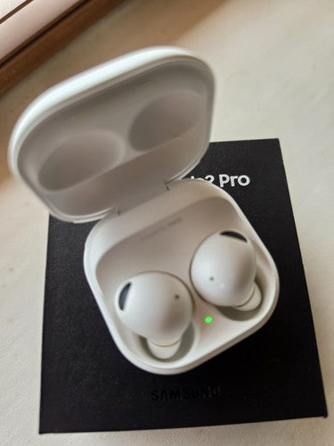 Original Samsung Galaxy Buds 2 Pro (SM-R510) ANC Bluetooth Earbuds - White