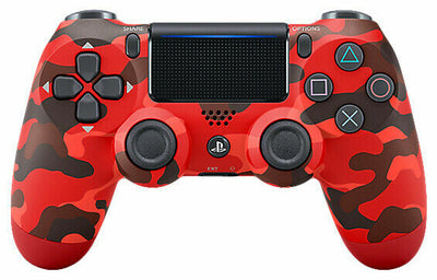 Official Sony DUALSHOCK 4 Wireless Controller for PS4 - Red Camouflage